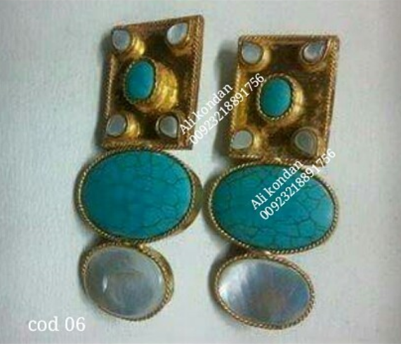 Earrings farshi kundan